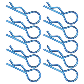 Spinki karoserii (10szt.) niebieskie | 35125 CORALLY