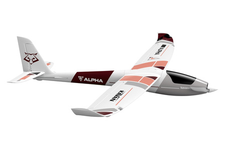 Motoszybowiec Kavan Alpha 1500 V2 RTF 1492mm Czerwony Samolot Zdalnie Sterowany Model RC | KAV02.8076V2RTF