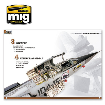 Encyklopedia Modelarska Encyclopedia of Aircraft Modelling Techniques Vol. 2 Interiors And Assembly Diego Quijano | 6051 AMMO BY MIG JIMENEZ