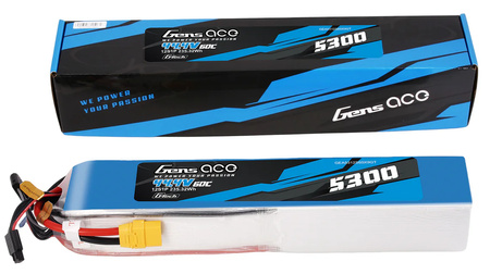 Akumulator LiPo 5300mAh 44,4V 60C 12S1P XT90 G-Tech | GEA5312S60X9GT GENS ACE