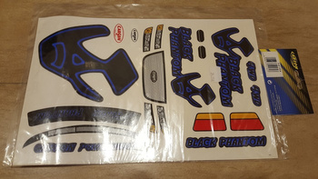 Naklejki Black Phantom 1:8 - 54164 Carson