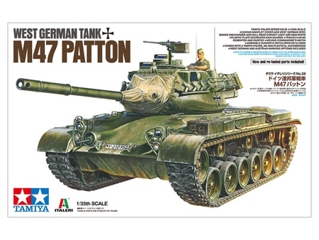 Czołg West German Tank M47 Patton 1:35 | 37028 TAMIYA