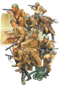 WWII Russian Infantry and Tank Crew Set 1:48 | Tamiya 32521