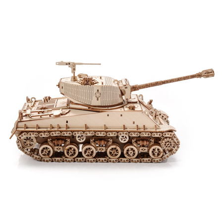 Little Story Drewniane Puzzle Model 3D Czołg M4A3E8 Sherman World of Tanks 34,4x14,2x15,5cm | WOT01