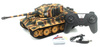 German Tiger 1 Late RTR 2,4Ghz 1/24 Czołg Zdalnie Sterowany Heng Long IR Dźwięk Painted Camo | 3841-11-L-C TAIGEN