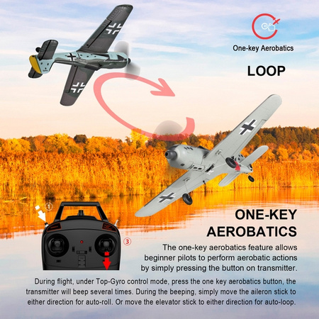 Mini Focke-Wulf FW190 450 RTF 402mm | TOP105B02 TOP RC HOBBY