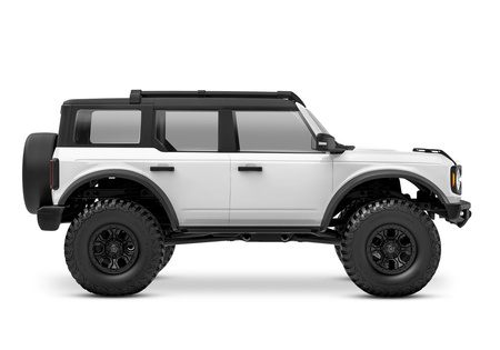 Traxxas TRX-4M Ford Bronco 1/18 4x4 Crawler RC Biały Samochód Terenowy Zdalnie Sterowany | 97074-1-WHT