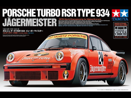 Porsche Turbo RSR Type 934 Jägermeister 1:24 | 24328 TAMIYA
