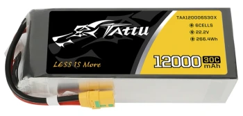 Akumulator LiPo 12000mAh 22,2V 30C 6S1P XT90-S | TAA120006S30X TATTU