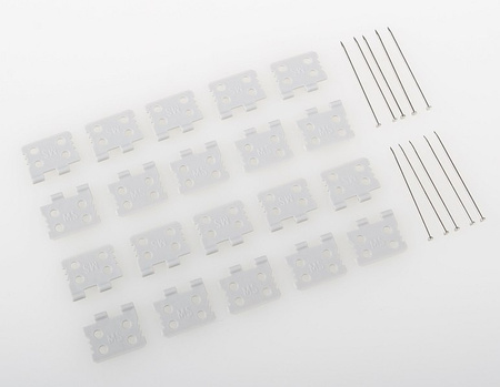 Zawias plastikowy 15x24mm (10szt.) | 124020 MS