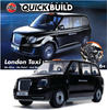 QUICKBUILD London Taxi LEVC TX Samochód z Klocków | J6051 AIRFIX