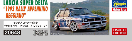 Lancia Super Delta "1993 Rally Appennino Reggiano" 1:24 | 20648 HASEGAWA