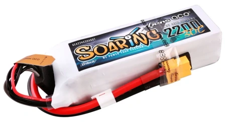 Akumulator LiPo 2200mAh 14,8V 30C 4S1P XT60 Soaring G-Tech | GEA224S30X6GT GENS ACE