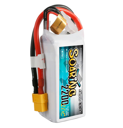 Akumulator LiPo 2200mAh 14,8V 20C 4S1P XT60 Soaring Mini | GEA22004S20X6 GENS ACE