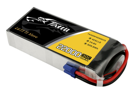 Pakiet LiPo 22000mAh 14,8V 4S 30C | GENS ACE & TATTU