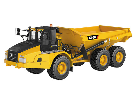 Ciężarówka Hydrauliczna Wywrotka Przegubowa RC 6x6 2,4GHz 1/20 Zdalnie Sterowana Maszyna Budowlana | CY960 HUINA TOYS