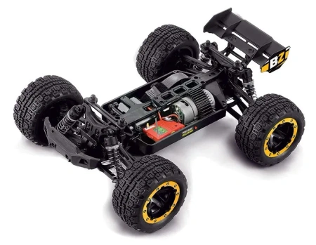 BlackZon Slyder ST Stadium Truck 1/16 4WD Żółty Samochód Zdalnie Sterowany Model RC | 540117