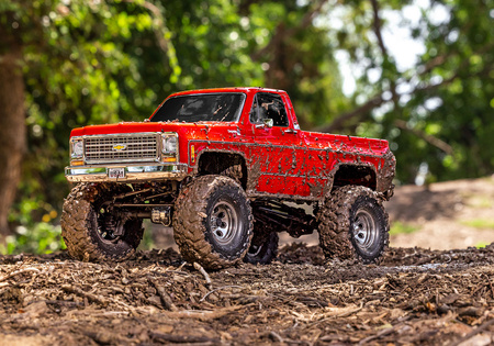 TRX-4 CHEVROLET K10 High Trail Edition 1/10 Czerwony | 92056-4-RED TRAXXAS