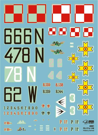 PZL P.11c 1:48 | 40001 ARMA HOBBY