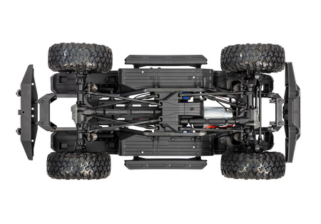 NOWY! TRX-4 Land Rover Defender Bezspinkowy Clipless Body 1/10 (czerwony) | 82256-4 TRAXXAS