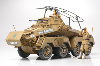 German Sd.Kfz.232 Africa Corps - 8 Wheeled Heavy Armored Car 1:35 | Tamiya 35297
