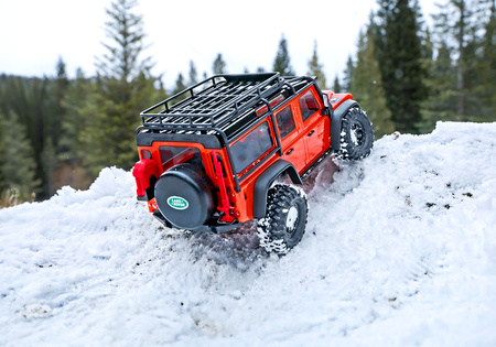 Traxxas TRX-4M Land Rover Defender 1/18 4x4 Crawler RC Piaskowy Samochód Terenowy Zdalnie Sterowany | 97054-1-TAN