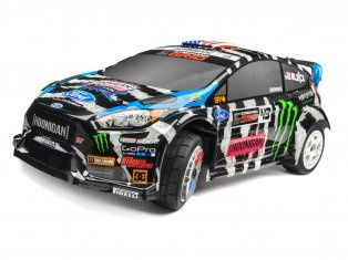KEN BLOCK 2014 FORD FIESTA PAINTED BODY (WR8 FLUX)-HPI 114369