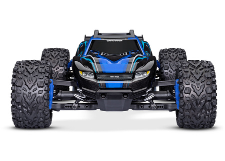 Traxxas Rustler 4X4 BL-2S 1:10 4WD Niebieski Samochód Zdalnie Sterowany Model RC | 67164-4-BLUE