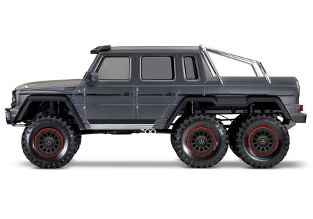Traxxas TRX-6 Mercedes-Benz G 63 AMG 6X6 1:10 Srebrny Model RC Samochód Zdalnie Sterowany | 88296-4-SLVR