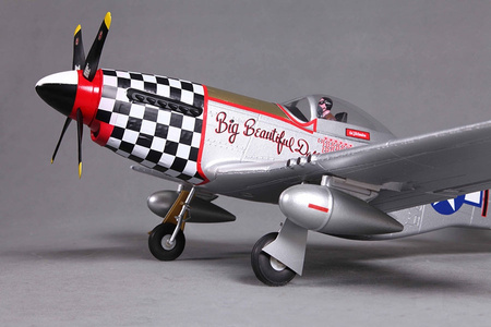 P-51 Mustang V2 (Baby WB) "Big Beautifull Doll" 800mm ARF - FMS