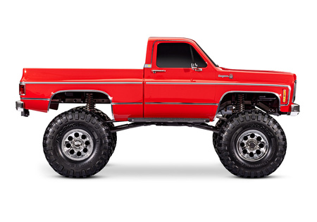 Traxxas TRX-4 Chevrolet K10 High Trail Edition 4X4 1:10 Czerwony Samochód Zdalnie Sterowany Model RC | 92056-4-RED