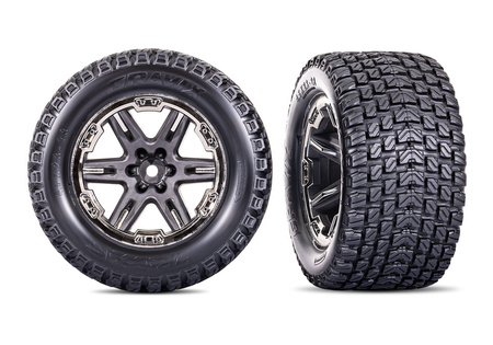 Traxxas Rustler 4X4 VXL Ultimate 1:10 4WD Niebieski Samochód Zdalnie Sterowany Model RC | 67097-4-BLUE