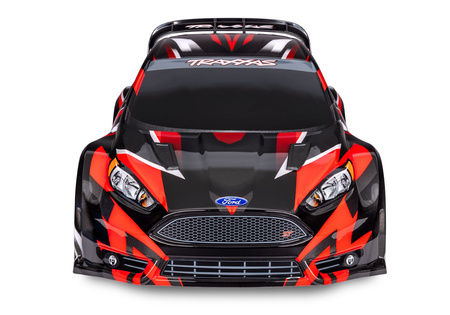 Traxxas Ford Fiesta ST Rally BL-2S 4X4 1:10 Czerwony Samochód Zdalnie Sterowany Model RC | 74154-4-RED