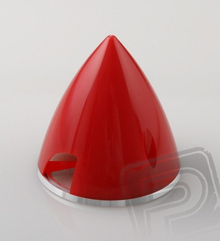 Kołpak z duralową podstawą 63 mm (CZERWONY)