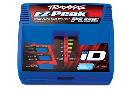 Ładowarka EZ-Peak Plus 220V 4A NiMH / LiPo iD | 2970 TRAXXAS