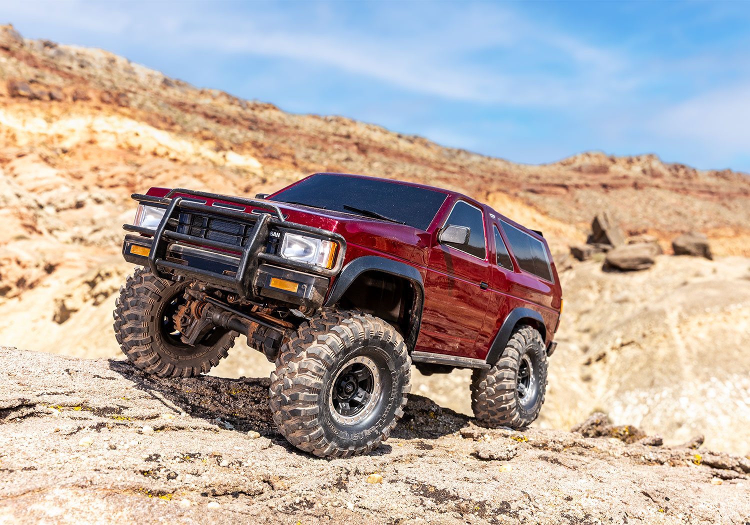 Traxxas TRX-4 Nissan Pathfinder Czerwony Samochód RC Model Zdalnie Sterowany | 110056-4-RED pol_pl_Traxxas-TRX-4-Nissan-Pathfinder-Czerwony-Samochod-RC-Model-Zdalnie-Sterowany-110056-4-RED-1016515_15