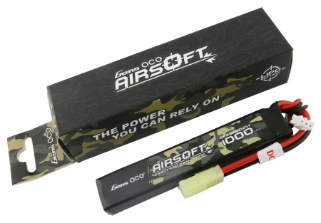 Akumulator LiPo 1000mAh 7,4V 25C 2S1P Airsoft Gun Mini Tamiya | GEA10002S25T GENS ACE