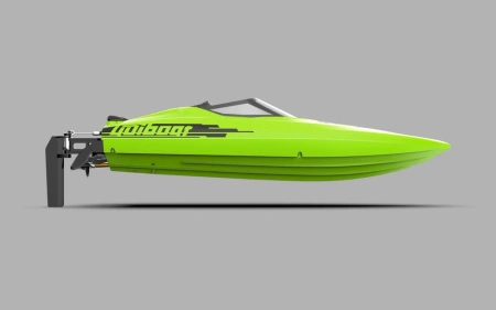 Motorówka Model Łodzi RC Xiphactinus 577mm Bezszczotkowa Zielona | UDI021-GREEN UDI RC