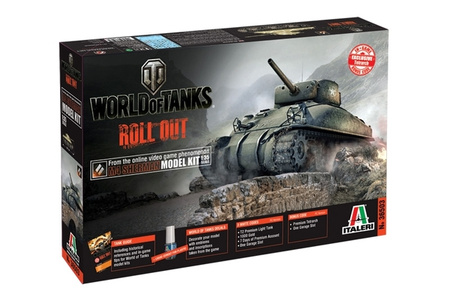American M4 Sherman WORLD OF TANKS 1:35 | Italeri 36503