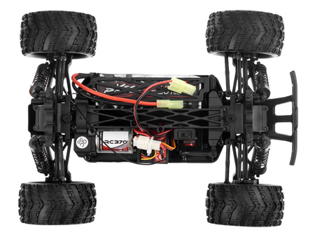 Samochód Himoto Monster Truck MT 1:18 Mastadon Brushed 2,4GHz RTR Model RC Zdalnie Sterowany Czerwony | HME18MT-R