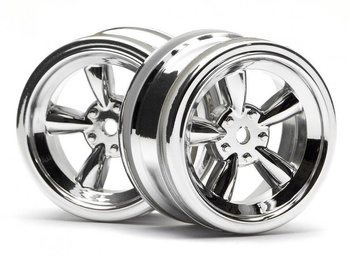 FELGI 26MM VINTAGE SHINNY CHROME | HPI 3817