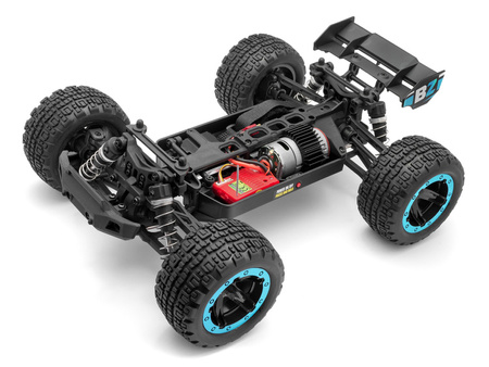 BlackZon Slyder ST Stadium Truck 1/16 4WD Niebieski Samochód Zdalnie Sterowany Model RC | 540105