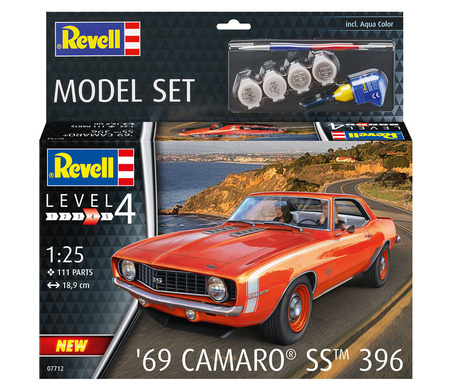 '69 Chevrolet Camaro SS 396 (model set) 1:25 | 67712 REVELL