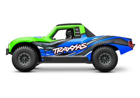 Traxxas Mini Slash 4X4 BL-2S Short Course 1:16 Zielony Samochód Zdalnie Sterowany Model RC | 108164-1-GRN
