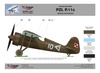 PZL P.11c Polski samolot myśliwski z II wś (Model Set) 1:48 | 848094 MIRAGE