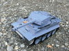 Czołg Tiger I PRO STEEL v7.0 1:16 SZARY TUNING | 3818-1USP-2,4 HENG LONG