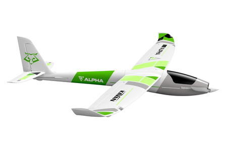 Motoszybowiec Kavan Alpha 1500 V2 RTF 1492mm Zielony Samolot Zdalnie Sterowany Model RC | KAV02.8075V2RTF