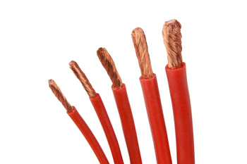 Przewód / kabel silikonowy 6,0 mm2 - czerwony - 1mb.