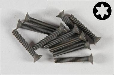 Śruby M4x25mm 10szt. (stożkowa główka, torx) - FG 6920/25