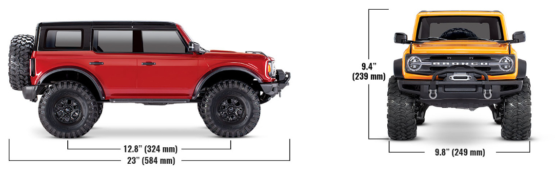 Traxxas TRX-4 Land Rover Defender 1:10 Czerwony Samochód Zdalnie Sterowany Model RC | 82256-4-RED pol_pl_Traxxas-TRX-4-Land-Rover-Defender-1-10-Czerwony-Samochod-Zdalnie-Sterowany-Model-RC-82256-4-RED-1014950_35